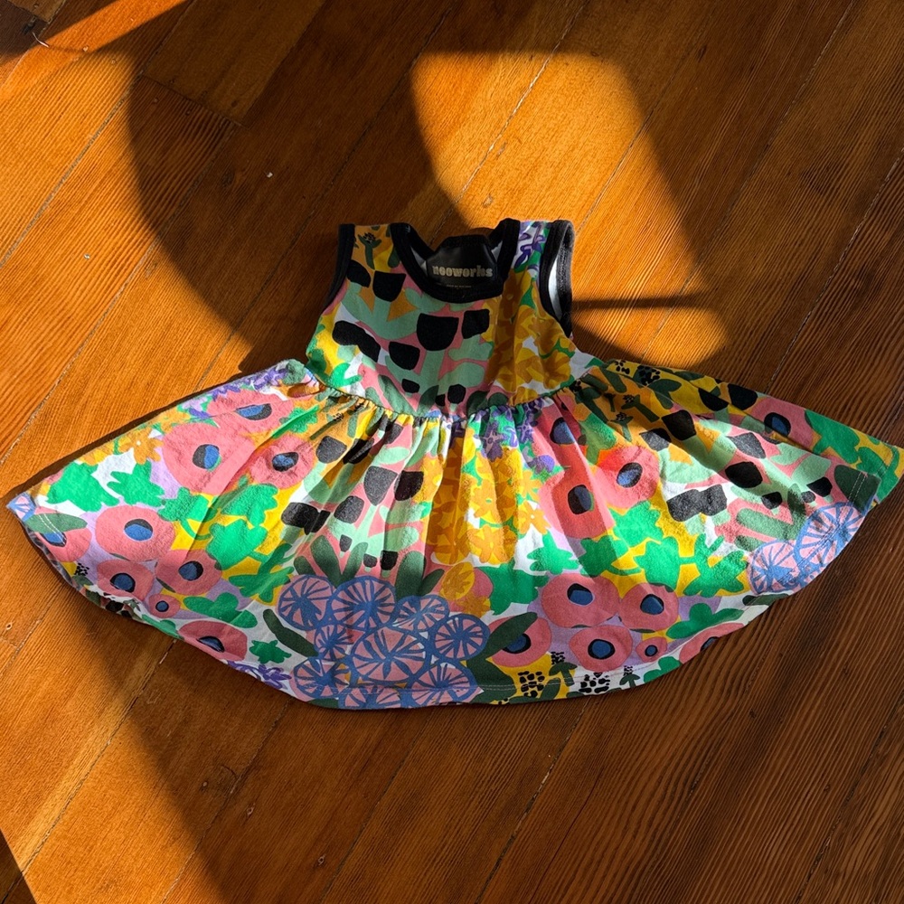 Nooworks Colorful Floral Baby Dress